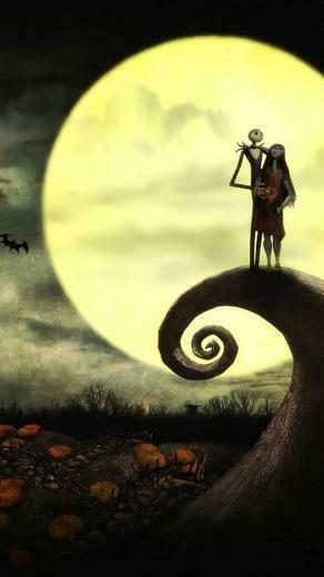 Nightmare Before Christmas iPhone Wallpaper On