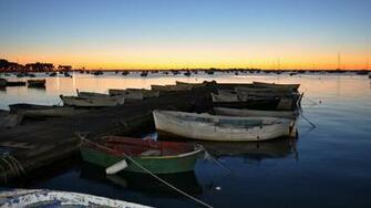 High Resolution Wallpaper Of Boat Picture Lake Sunset Imagebank