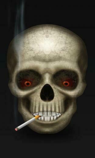 Smoking Skull Live Wallpaper Android Apps On Google Play