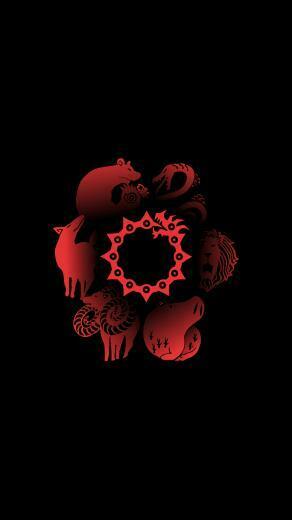 Nanatsu No Taizai The Seven Deadly Sins Symbols 4k