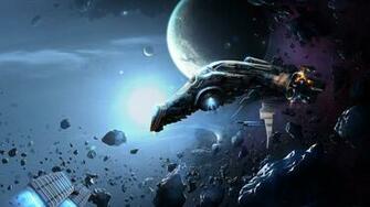 Eve Online Planetary Spacescape Wallpaper And Stock