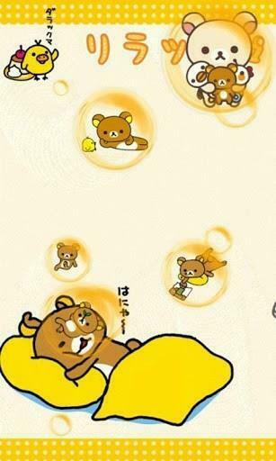 Rilakkuma iPhone Android Wallpaper Background