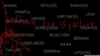 Dark Depressing Quotes Wallpaper