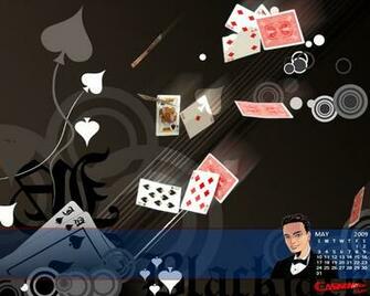 Casinoman Wallpaper May Stock Photos