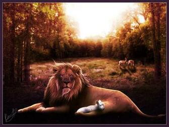 The Lion And Lamb By Alexlibby