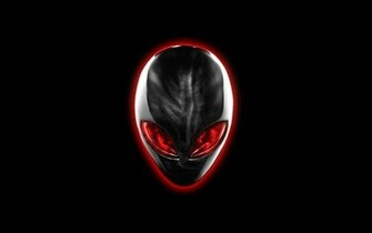 Chrome Alienware Red Eyes By Darkangelkrys