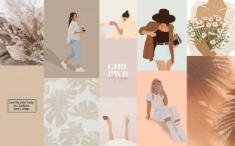 Take On The Day With This Positive And Motivational Aesthetic Wallpaper