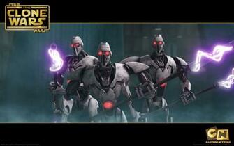 Magnaguard Droids From The Clone Wars Desktop Wallpaper