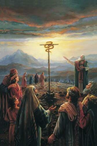 Moses And The Brass Serpent