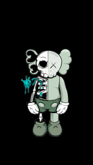 Kaws X Cool Art Accessories Wallpaper
