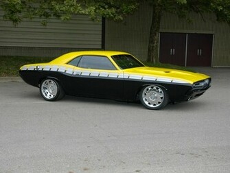Foose Challenger Side Angle Wallpaper