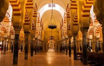 Wallpaper Cordoba Spain Mosque Mexico Column Arch Image For