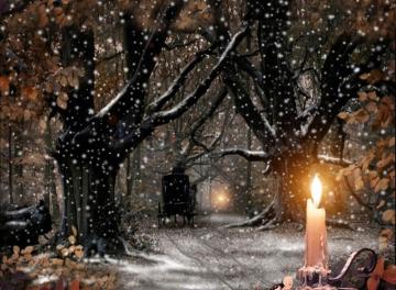 Christmas Wallpaper Snowfall