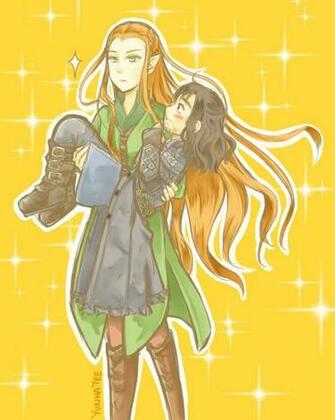 Kili And Tauriel By Yukinayee