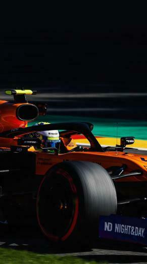 Belgian Grand Prix Lando Norris Mclaren Mobile Wallpaper