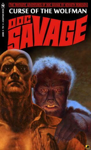 Doc Savage Wolfman Superhero Fan Art