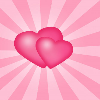 Pink Hearts Background Wallpaper