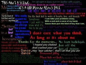 Fall Out Boy Lyrics By E1ectricthunder