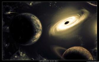Black Hole HD Wallpaper Desktop