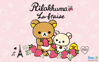 Love Kawaii Rilakkuma Wallpaper La Fraise