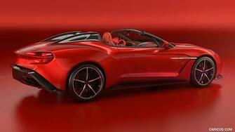 Aston Martin Vanquish Zagato Speedster Rear Three Quarter