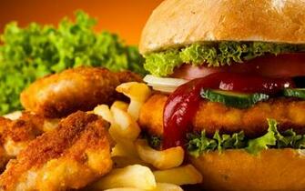 Food Burger Wallpaper