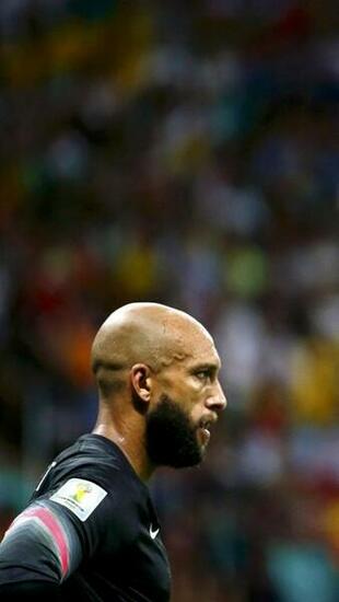 Tim Howard Usa Football Legends iPhone Wallpaper