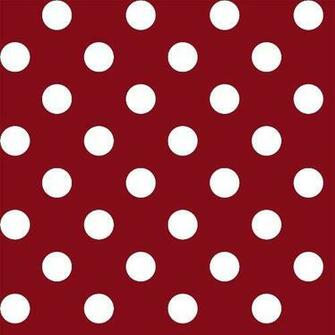 File White Polka Dots On Red Background Jpg
