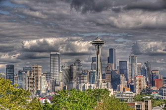 Seattle Skyline Wallpaper HD