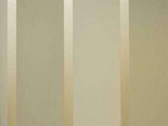 Wallpaper A Smart Wide Striped In Two Tone Taupe With Gold
