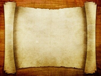 Advanced Blank Scroll Paper Background For Powerpoint Border