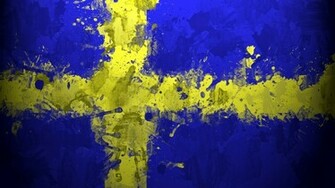 Swedish Flag Wallpaper