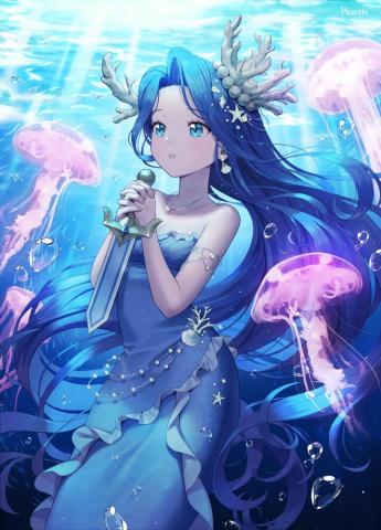 Sea Fairy Cookie Run Zerochan Anime Image Board