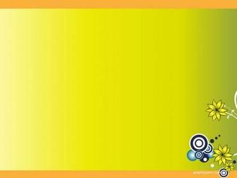 Yellow Background Powerpoint Templates Black