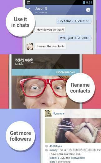 Fontsy Cool Fonts On Kik Android Apps Google Play