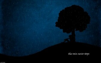 Rain Alone Wallpaper