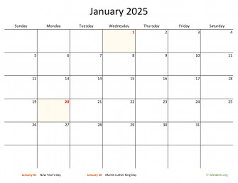 January Calendar Desktop Wallpaper Live