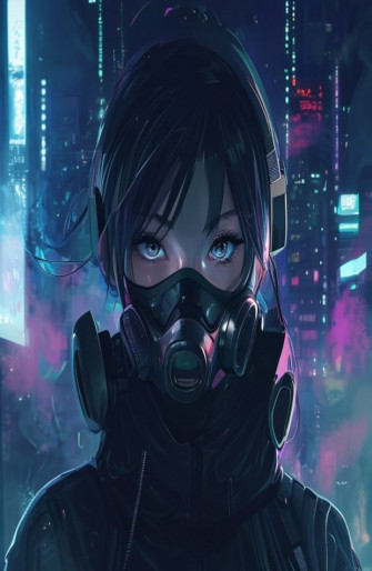 Anime Gas Mask Wallpaper