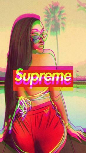Supreme Wallpaper Nike Screen