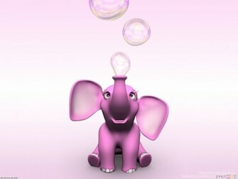 Pink Elephant Wallpaper Open Walls