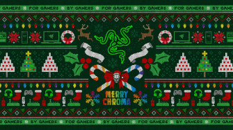 Razer Logo Bit Pixel Gamer Holiday HD 4k Wallpaper