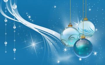 Blue Xmas Desktop Wallpaper For Your