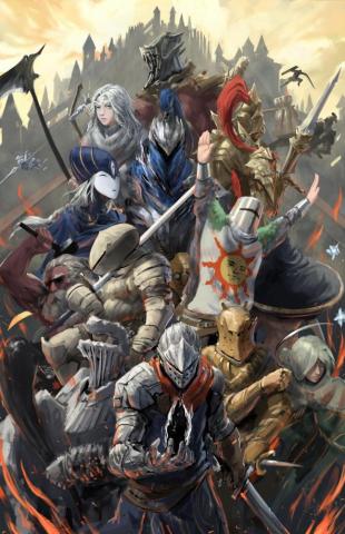 I Drew The Cast Of Dark Souls In Anticipation For Remaster