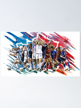 Us Womens National Soccer Team Alex Morgan Mal Pugh Rose Lavelle