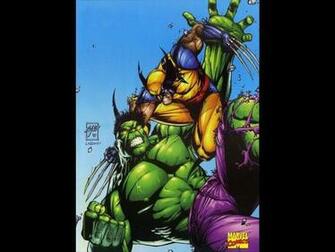 De Parede Gr Tis Papel Quadrinhos Hulk Vs Wolverine