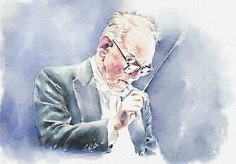 Pictures Man Ennio Morricone Glasses Celebrities Painting Art