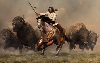 Running With Buffalo By Deskridge