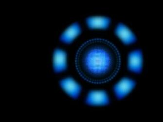 Minimalistic Iron Man Arc Reactor Wallpaper Art HD