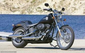 Wallpaper Harley Davidson Softail Fxstb Night Train