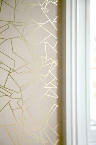 Angles Wallpaper Gold Nude Pink Monument Interiors